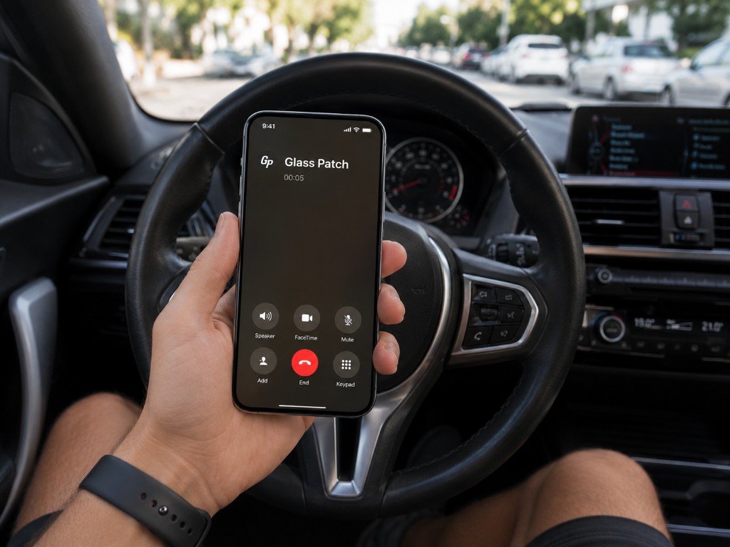 Calling Glass Patch from the car